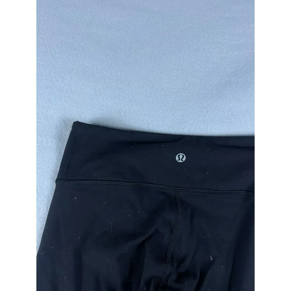 Lululemon Leggings Womens 4 Black Skinny Performance Athletic Workout Training